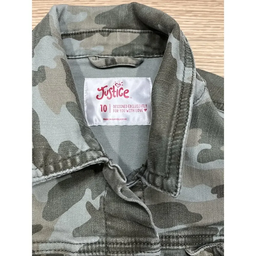 Justice girls camo